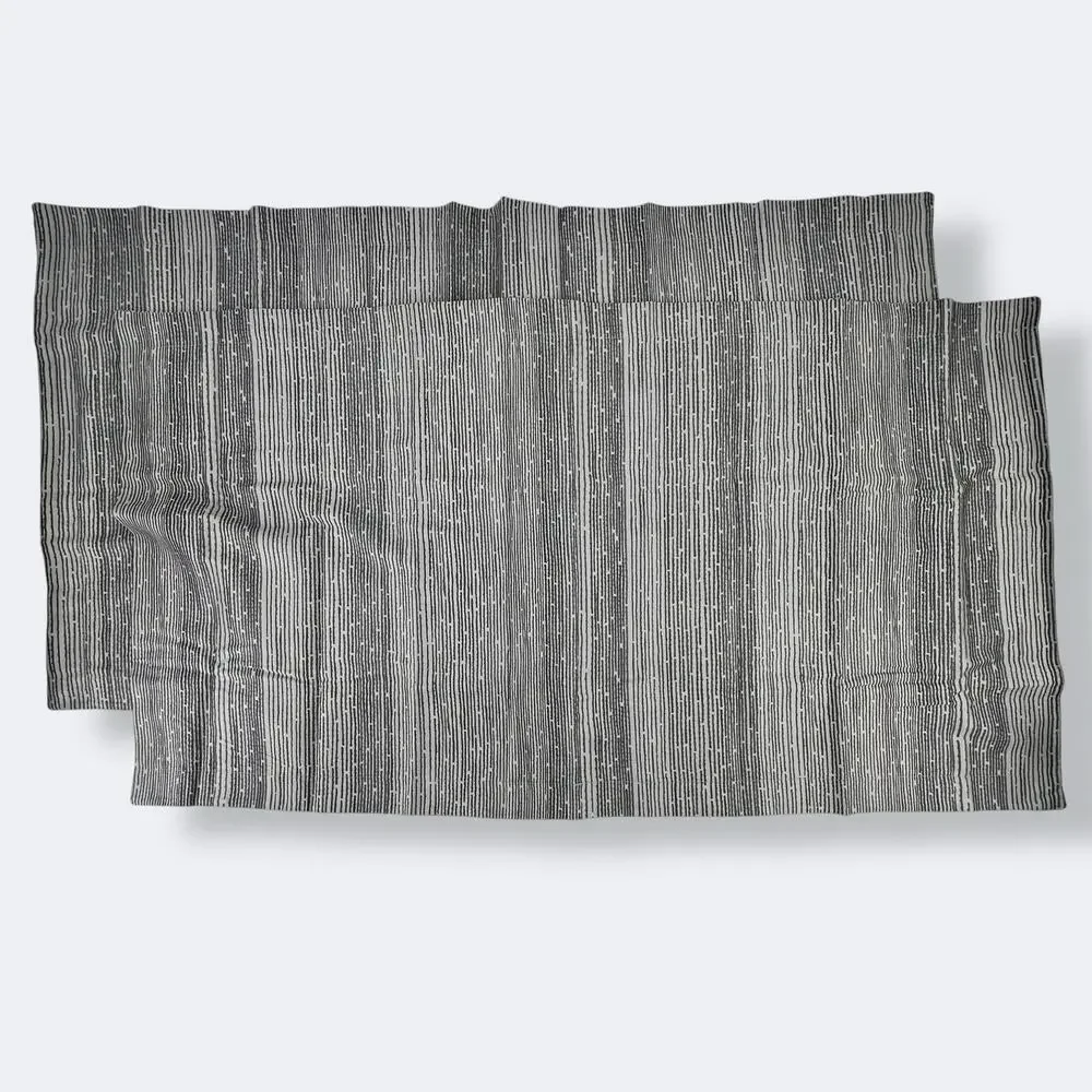 Restoration Hardware Italian Piscinas Sateen Parallel Pillow Sham Grande King Sz